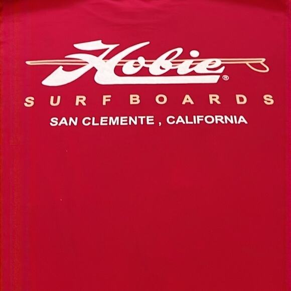 HOBIE Surfboards San Clemente, California Shirt - Size Small - From 2010 - Picture 5 of 5